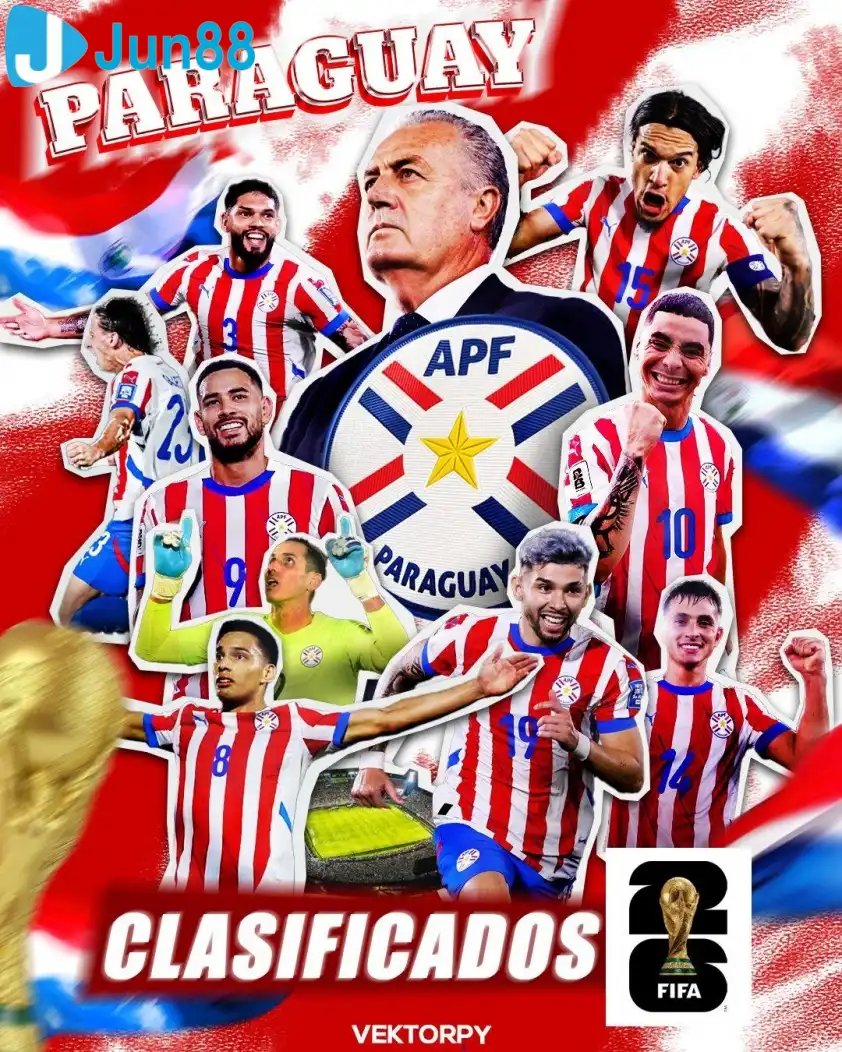 Chiến công sáng chói của binh đoàn Paraguay do hlv Gustavo Alfaro dẫn dắt. (Ảnh: Nền tảng X)